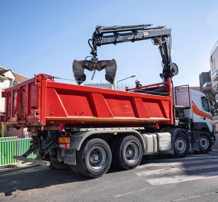 Loueur de camions bennes Noisy-le-Grand